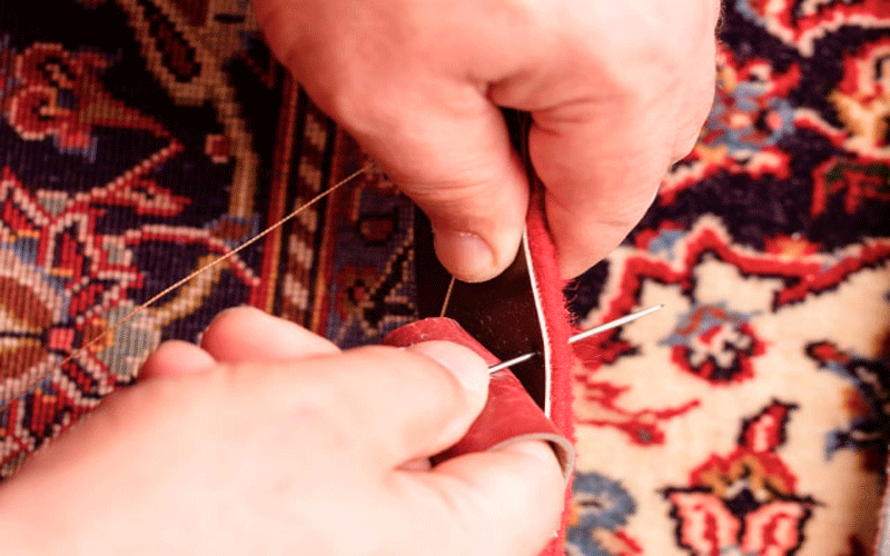 رفو و ترمیم فرش شهریار