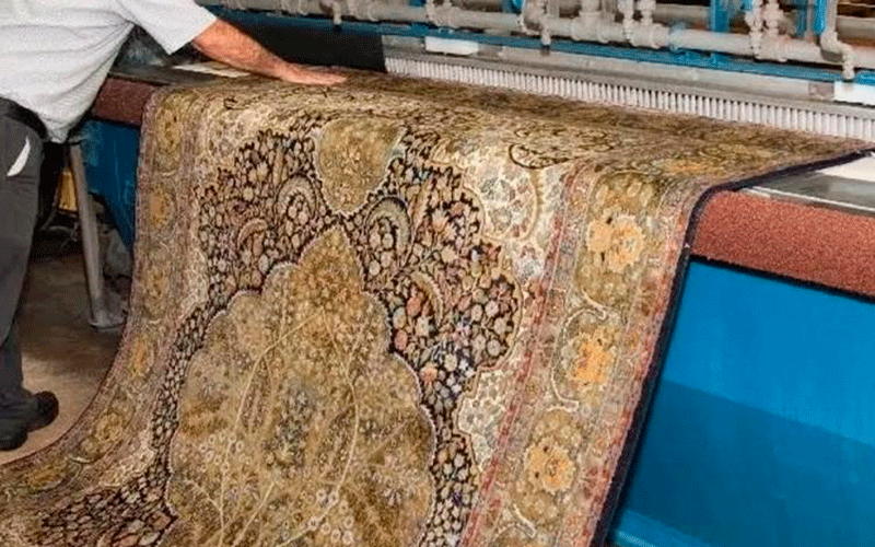 قالیشویی-در-ایام-تعطیل در شهریار